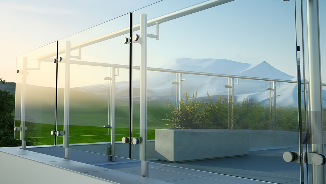 Glass fence..10