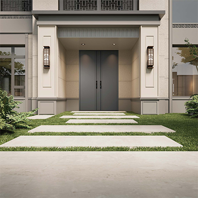Entrance dooor.