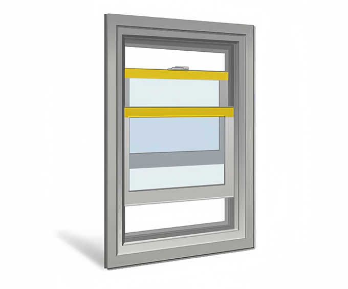 Single hung window