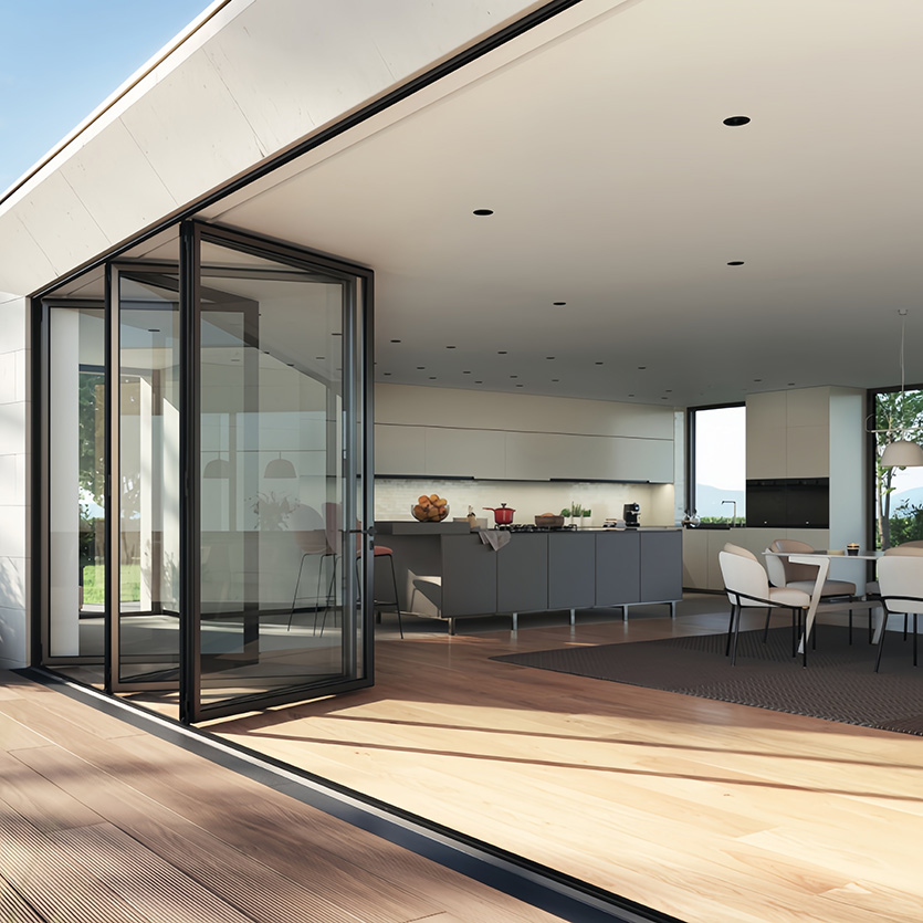 Folding door